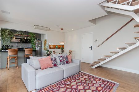 Apartamento para alugar com 106m², 2 quartos e 2 vagasSala