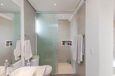 Apartamento para alugar com 106m², 2 quartos e 2 vagasBanheiro da Suíte 1