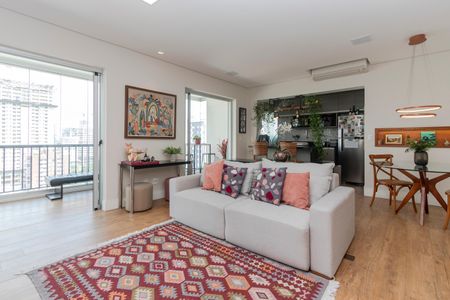 Sala de apartamento para alugar com 2 quartos, 106m² em Cidade Monções, São Paulo