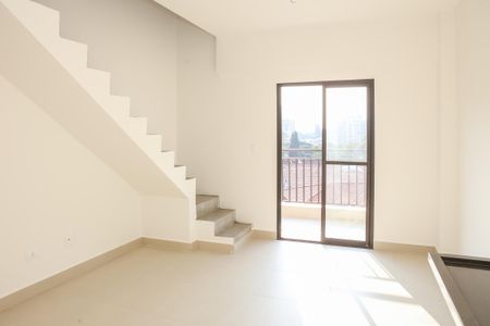 Sala e Cozinha de apartamento à venda com 1 quarto, 47m² em Lapa, São Paulo