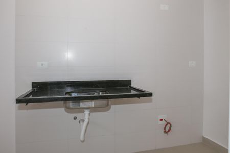 Cozinha de kitnet/studio à venda com 1 quarto, 27m² em Lapa, São Paulo