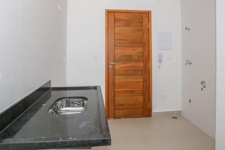 Cozinha de kitnet/studio à venda com 1 quarto, 27m² em Lapa, São Paulo
