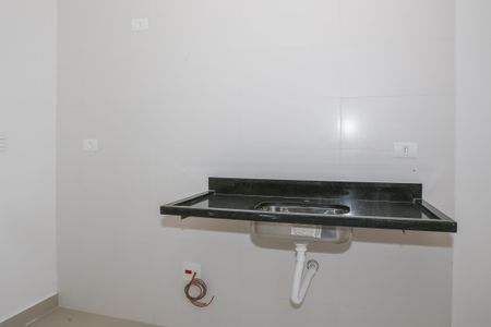 Cozinha de kitnet/studio à venda com 1 quarto, 27m² em Lapa, São Paulo