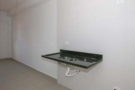 Cozinha de kitnet/studio à venda com 1 quarto, 27m² em Lapa, São Paulo