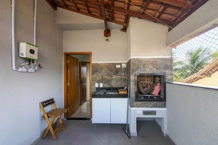 Casa de condomínio para alugar com 180m², 2 quartos e sem vagaChurrasqueira