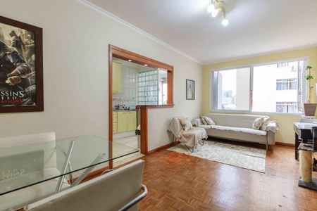 Sala de apartamento à venda com 1 quarto, 80m² em Floresta, Porto Alegre