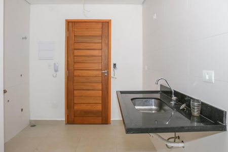 Cozinha de kitnet/studio à venda com 1 quarto, 34m² em Lapa, São Paulo