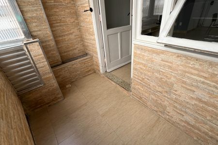 Varanda da Sala de apartamento para alugar com 1 quarto, 51m² em Aparecida, Santos