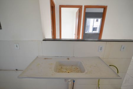 Apartamento para alugar com 48m², 2 quartos e 1 vagaCozinha e Área de Serviço