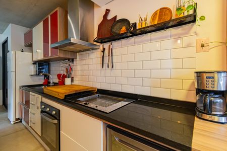 Apartamento à venda com 71m², 1 quarto e 1 vagaDetalhe da cozinha