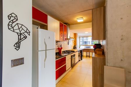 Apartamento à venda com 71m², 1 quarto e 1 vagaCozinha e Área de Serviço
