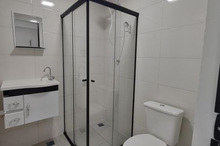 Banheiro de apartamento para alugar com 1 quarto, 32m² em São José, São Caetano do Sul
