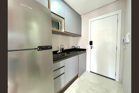 Cozinha  de kitnet/studio para alugar com 1 quarto, 29m² em Campeche, Florianópolis