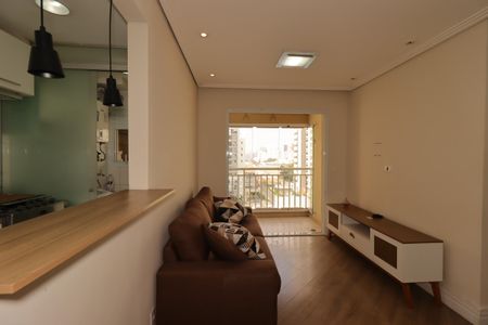 Sala de apartamento para alugar com 2 quartos, 77m² em Campestre, Santo André