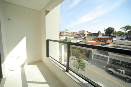 Varanda da Sala de apartamento à venda com 2 quartos, 53m² em Jardim Lavinia, São Bernardo do Campo