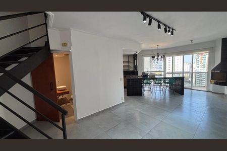 Sala - Sala de Jantar de apartamento para alugar com 1 quarto, 90m² em Jardim, Santo André