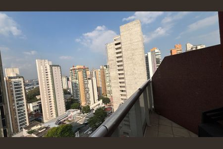 Apartamento para alugar com 90m², 1 quarto e 2 vagasSala - Sala de Jantar Varanda