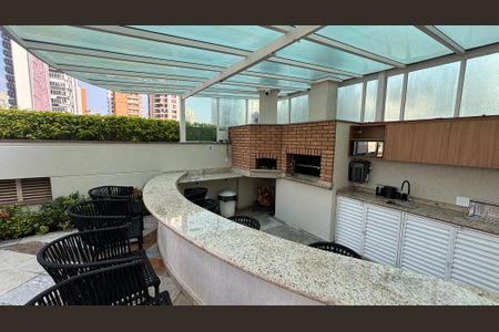 Apartamento para alugar com 90m², 1 quarto e 2 vagasChurrasqueira