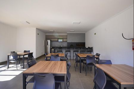 Casa de condomínio para alugar com 60m², 2 quartos e 1 vagaÁrea comum - Salão de festas