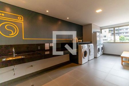 Studio para alugar com 24m², 1 quarto e sem vagaLavanderia