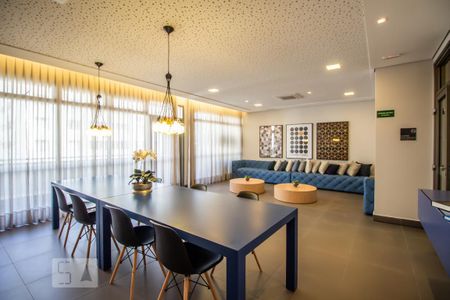 Studio para alugar com 24m², 1 quarto e sem vagaSalão de Festas