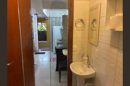 Banheiro de kitnet/studio para alugar com 1 quarto, 40m² em Campinas, São José