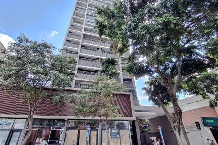 Studio para alugar com 20m², 1 quarto e sem vagaFachada - Plaquinha