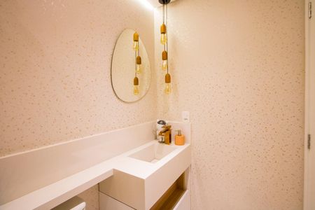 Apartamento à venda com 53m², 2 quartos e 2 vagas Apartamento à venda com 53m², 2 quartos e 2 vagasBanheiro social