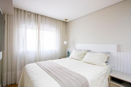 Quarto 1 - Suíte de apartamento à venda com 2 quartos, 53m² em Vila Alzira, Santo André
