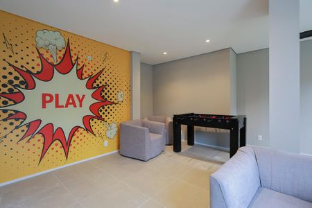 Apartamento à venda com 35m², 2 quartos e sem vagaÁrea comum - Salão de jogos