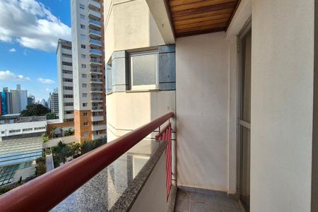 Varanda da Sala  de apartamento para alugar com 1 quarto, 56m² em Botafogo, Campinas