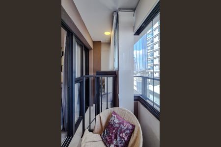 Studio para alugar com 25m², 1 quarto e sem vagaVaranda