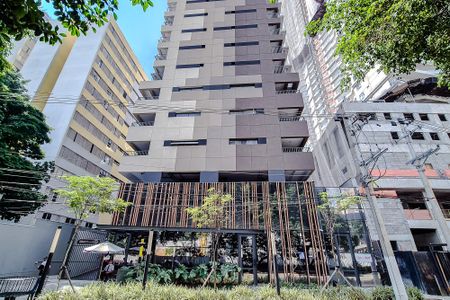 Studio para alugar com 25m², 1 quarto e sem vagaFachada - Plaquinha