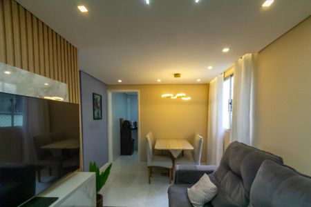 Sala de apartamento para alugar com 2 quartos, 52m² em Paulicéia, São Bernardo do Campo