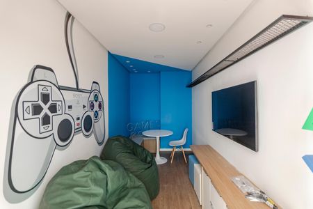Apartamento à venda com 34m², 1 quarto e sem vaga Apartamento à venda com 34m², 1 quarto e sem vagaSalão de Jogos