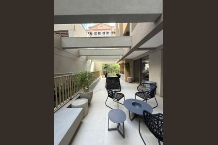 Studio à venda com 24m², 1 quarto e sem vagaVaranda