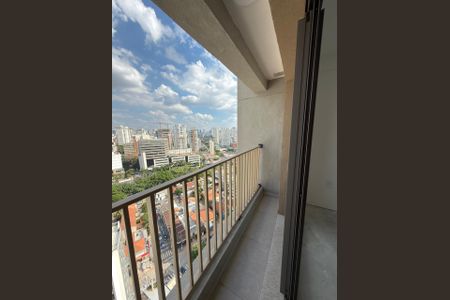Studio à venda com 24m², 1 quarto e sem vagaVaranda