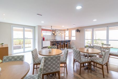 Apartamento à venda com 54m², 2 quartos e 1 vagaÁrea comum - Salão de festas