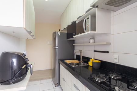 Apartamento à venda com 54m², 2 quartos e 1 vagaCozinha e área de serviço