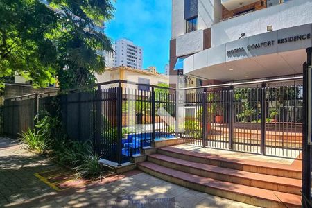 Apartamento para alugar com 47m², 1 quarto e 1 vaga Apartamento para alugar com 47m², 1 quarto e 1 vagaFachada