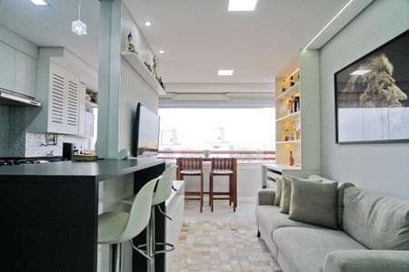 Sala de apartamento para alugar com 2 quartos, 58m² em Vila Cruz das Almas, São Paulo