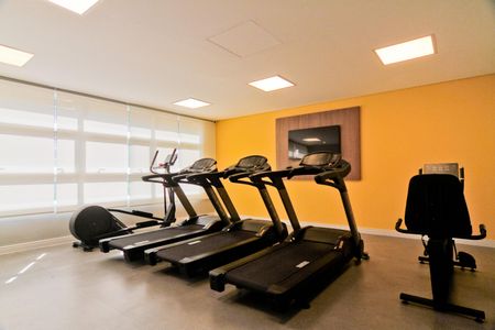 Apartamento para alugar com 58m², 2 quartos e 1 vaga Apartamento para alugar com 58m², 2 quartos e 1 vagaÁrea comum - Academia