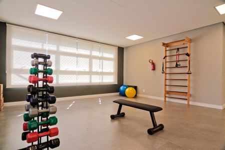 Apartamento para alugar com 58m², 2 quartos e 1 vaga Apartamento para alugar com 58m², 2 quartos e 1 vagaÁrea comum - Academia