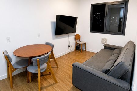 Sala de apartamento para alugar com 1 quarto, 25m² em Bela Vista, São Paulo