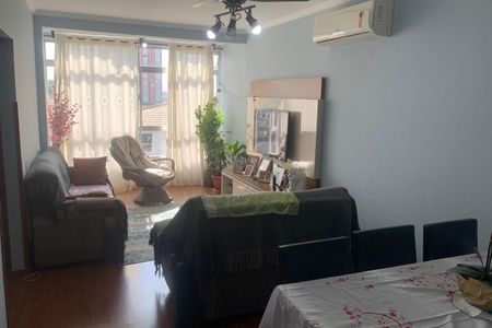 Sala de apartamento para alugar com 2 quartos, 74m² em Embaré, Santos