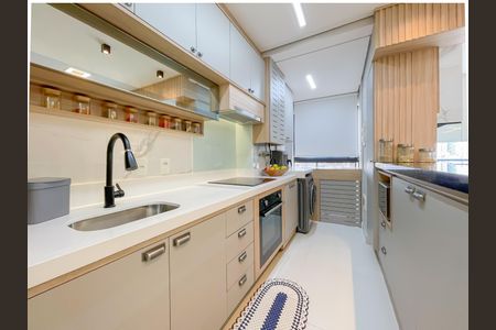 Apartamento à venda com 64m², 2 quartos e 1 vagaCozinha e Área de Serviço