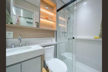 Apartamento à venda com 64m², 2 quartos e 1 vagaBanheiro da Suíte 1