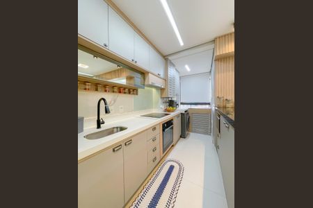 Apartamento à venda com 64m², 2 quartos e 1 vagaCozinha e Área de Serviço