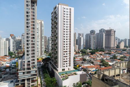Vista da Varanda do Quarto de kitnet/studio à venda com 1 quarto, 25m² em Jardim das Acacias, São Paulo