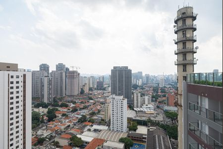 Studio à venda com 25m², 1 quarto e sem vaga Studio à venda com 25m², 1 quarto e sem vagaÁrea comum - Vista da Varanda do Salão Gourmet